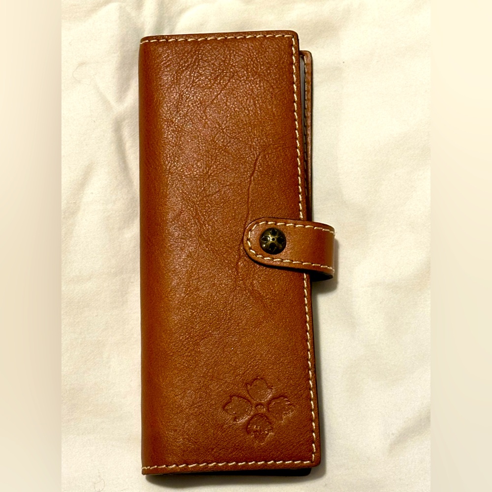 Patricia Nash slim leather photo album portfolio